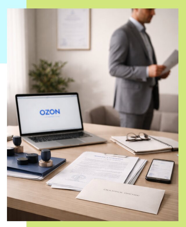 Отказное письмо для Ozon в Устях-Куте от 3604 р. | Сертэкс